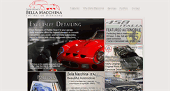 Desktop Screenshot of belladetailing.com